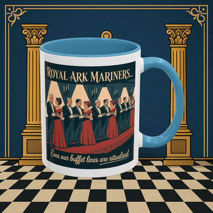 Masonic Mugs - Synchronized Service - Royal Ark Mariners Printify
