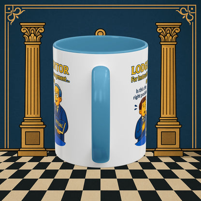 Masonic Mugs - Lodge Mentor Guidance: Masonic Ritual Instruction, Lodge Mentor Printify