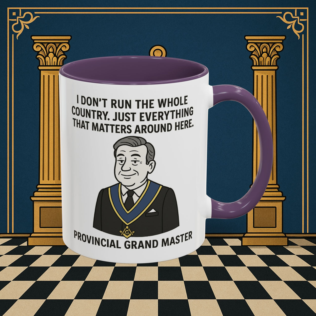 Masonic Mugs - Local Influence - Provincial Grand Master Printify