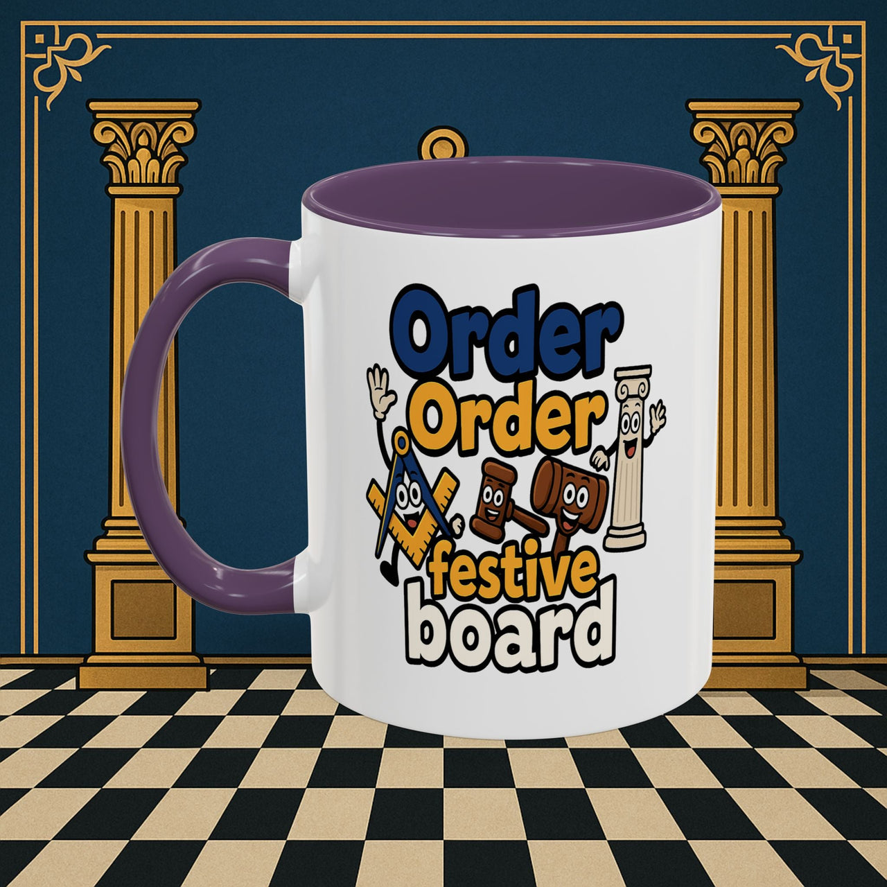 Masonic Mugs - Order Festive Board Printify