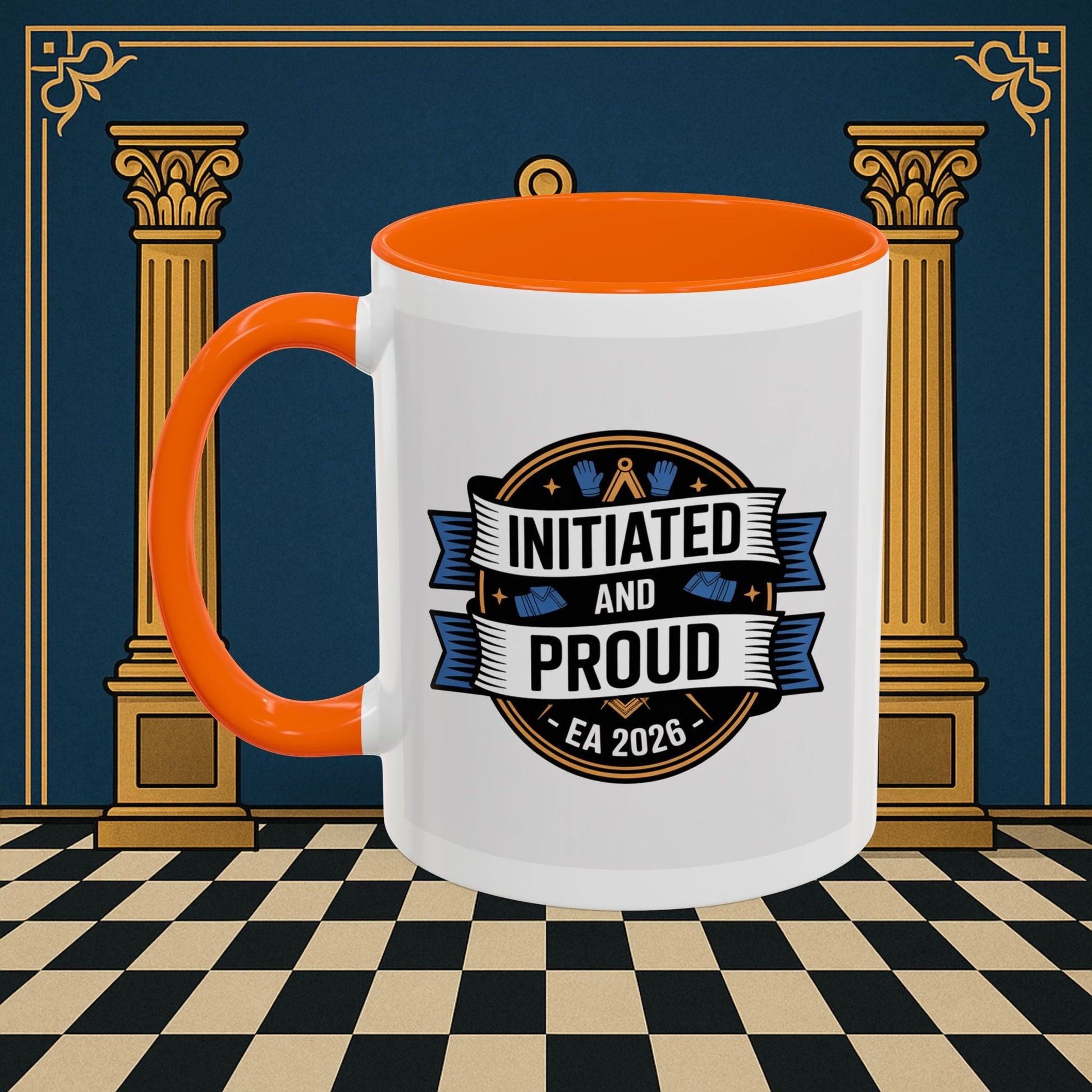 Masonic Mugs - Entered Apprentice 2025 - Ready to Go Printify