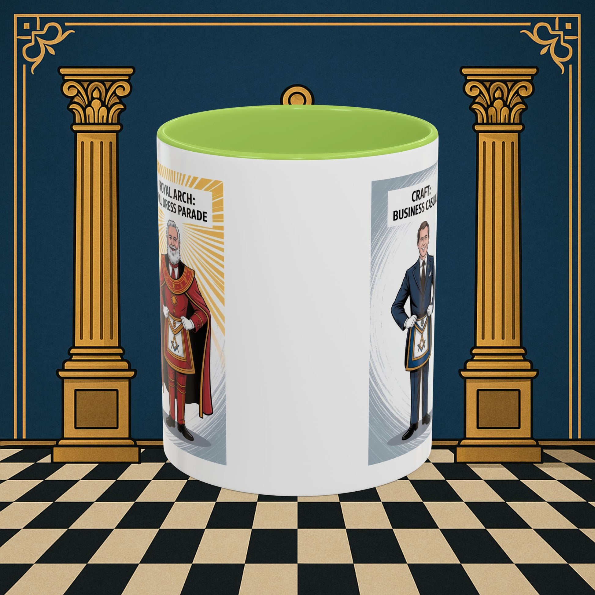Masonic Mugs - Masonic Dress Code Decoded - Royal Arch