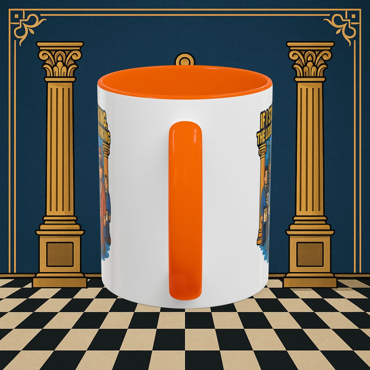 Masonic Mugs - Walking the Masonic Path - Senior Deacon Printify