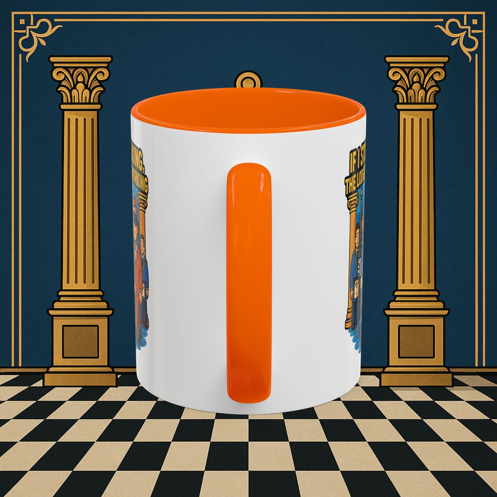Masonic Mugs - Walking the Masonic Path - Senior Deacon Printify
