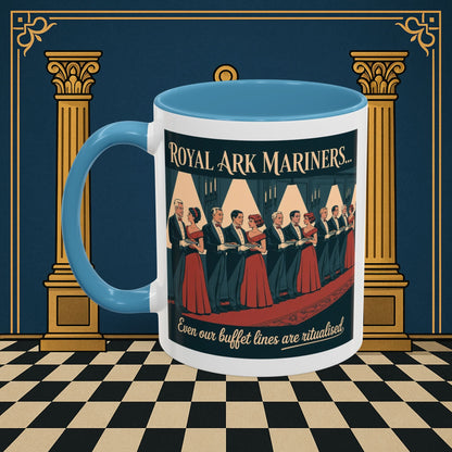 Masonic Mugs - Synchronized Service - Royal Ark Mariners Printify