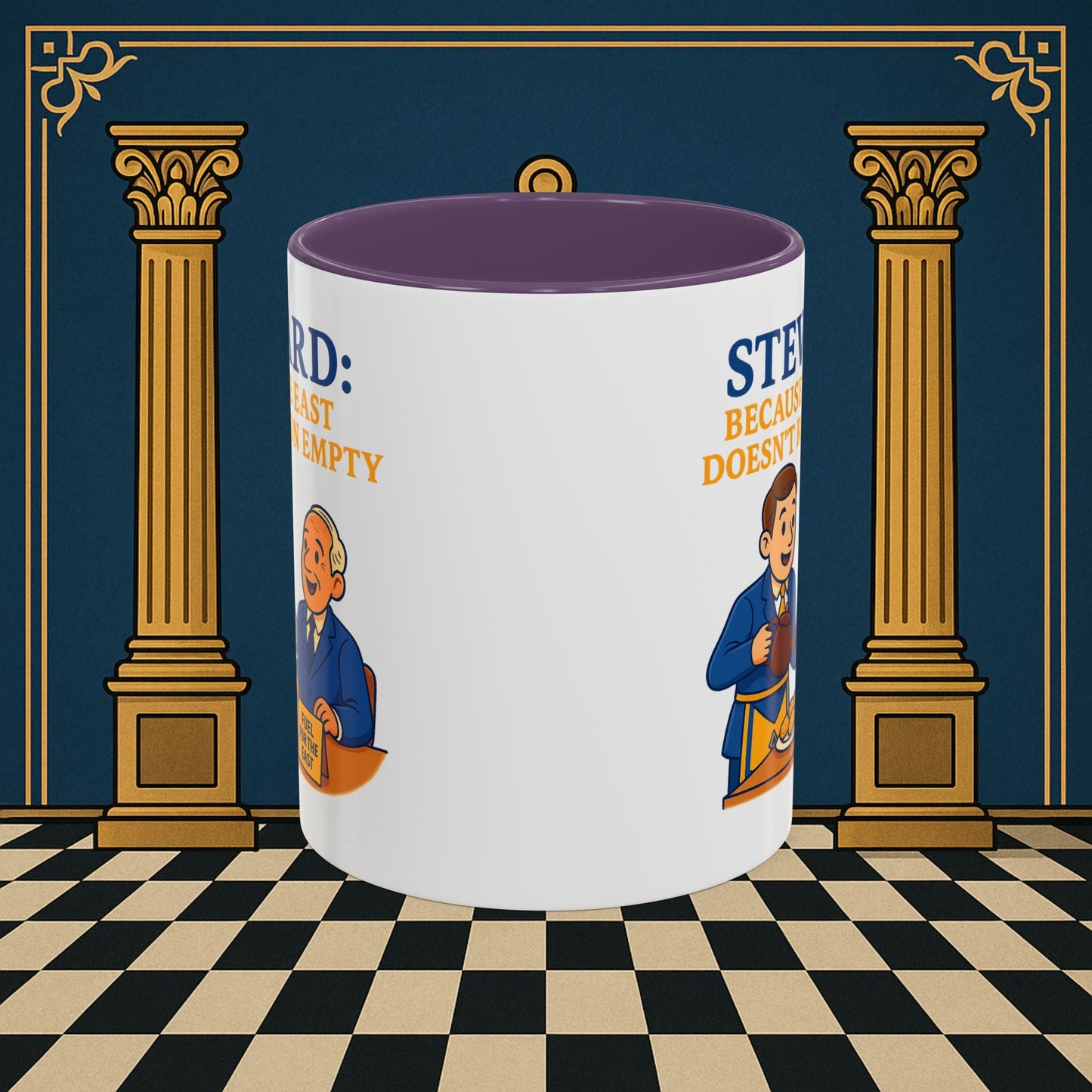 Masonic Mugs - Tea and Empires - Steward Printify