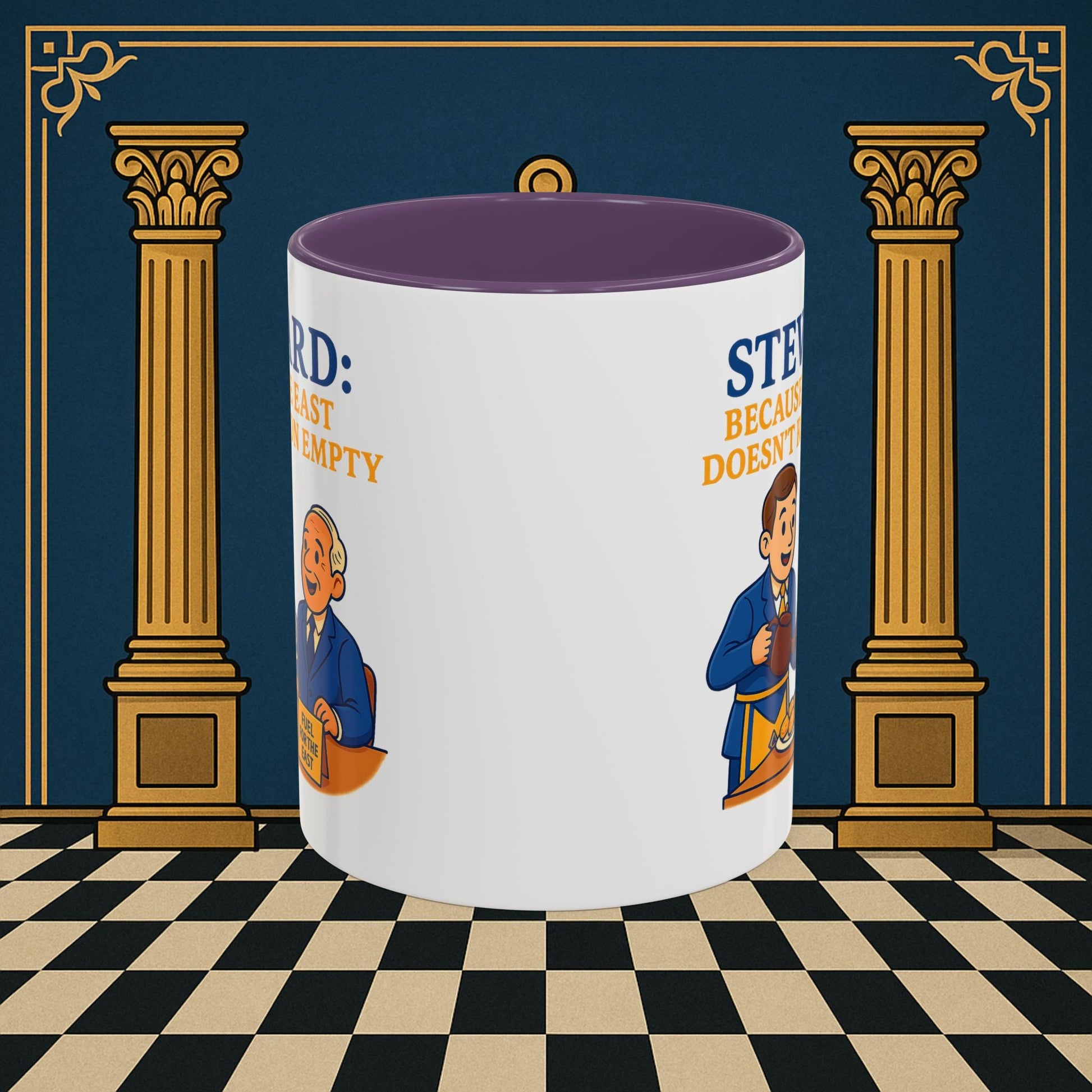 Masonic Mugs - Tea and Empires - Steward Printify