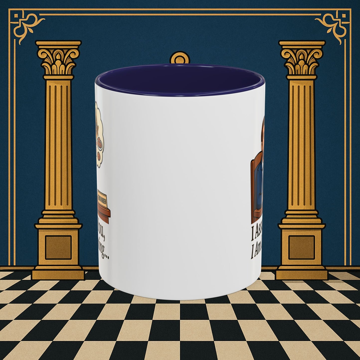 Masonic Mugs - Masonic Musings - Senior Warden Printify