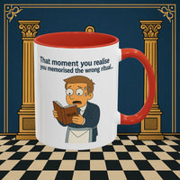 Masonic Mugs Ready to Go – Wrong Ritual (Accent Coloured 11oz Mug) Printify