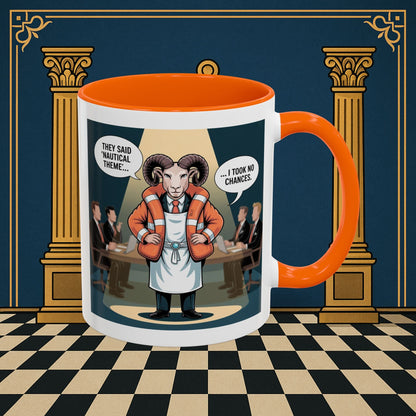 Masonic Mugs - Boardroom Baa - Royal Ark Mariner Printify