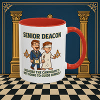 Masonic Mugs - Guiding Light - Senior Deacon Printify