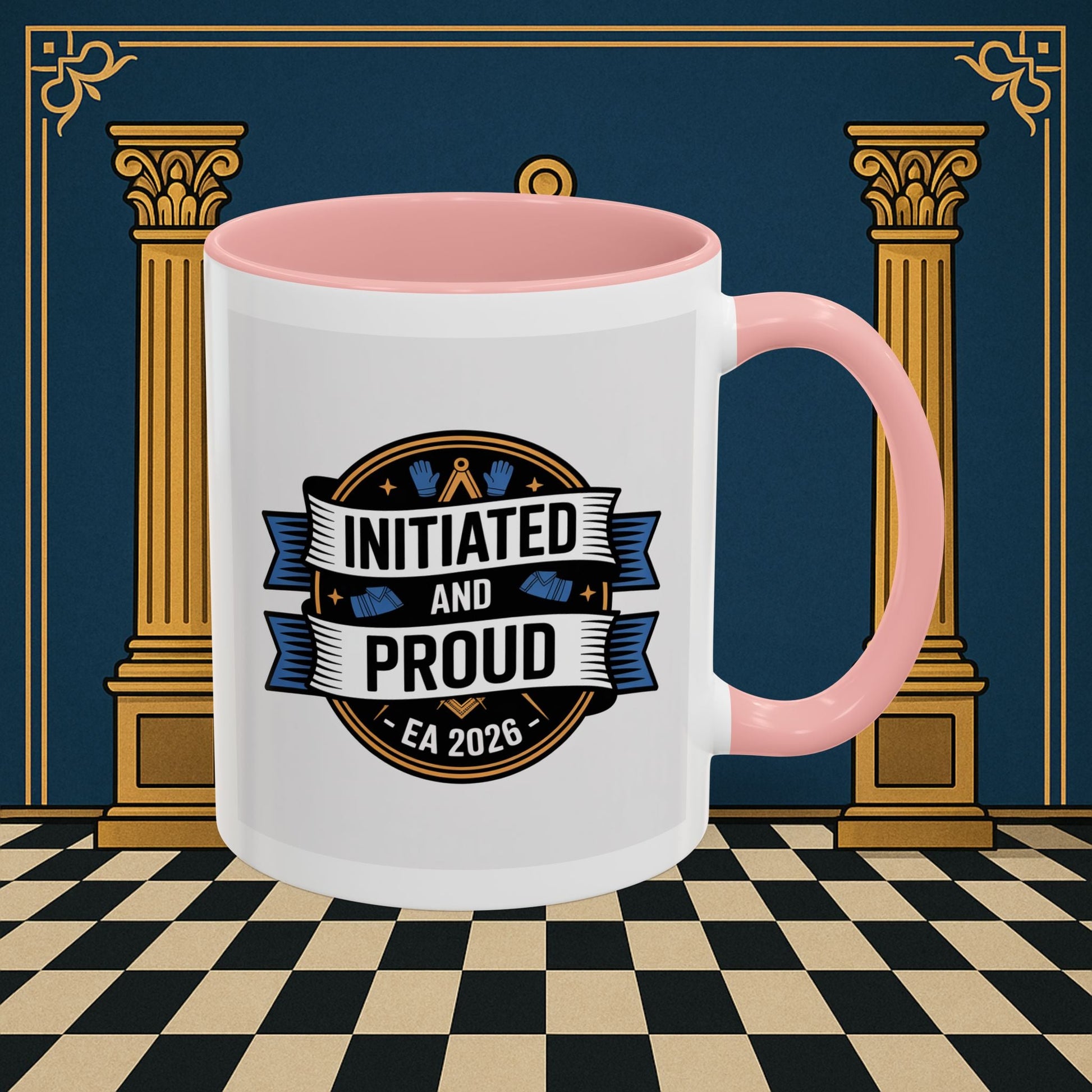 Masonic Mugs - Entered Apprentice 2025 - Ready to Go Printify