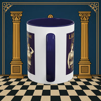 Masonic Mugs – Ladies of the Lodge: Grace, Strength & Support (Accent Coloured 11oz Mug) Printify
