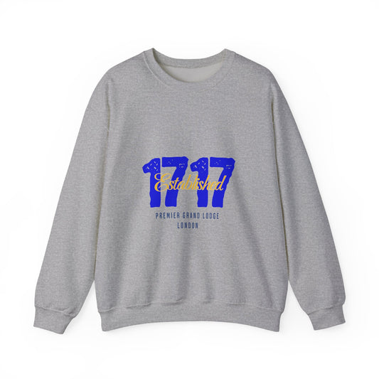 Masonic Mugs Stylish Unisex Crewneck Sweatshirt for Everyday Comfort, Established 1717  Freemason Ready-to-Go Gift Printify