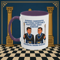 Masonic Mugs - Guiding Light of Masonic Tradition - Provincial Grand Deacons Printify