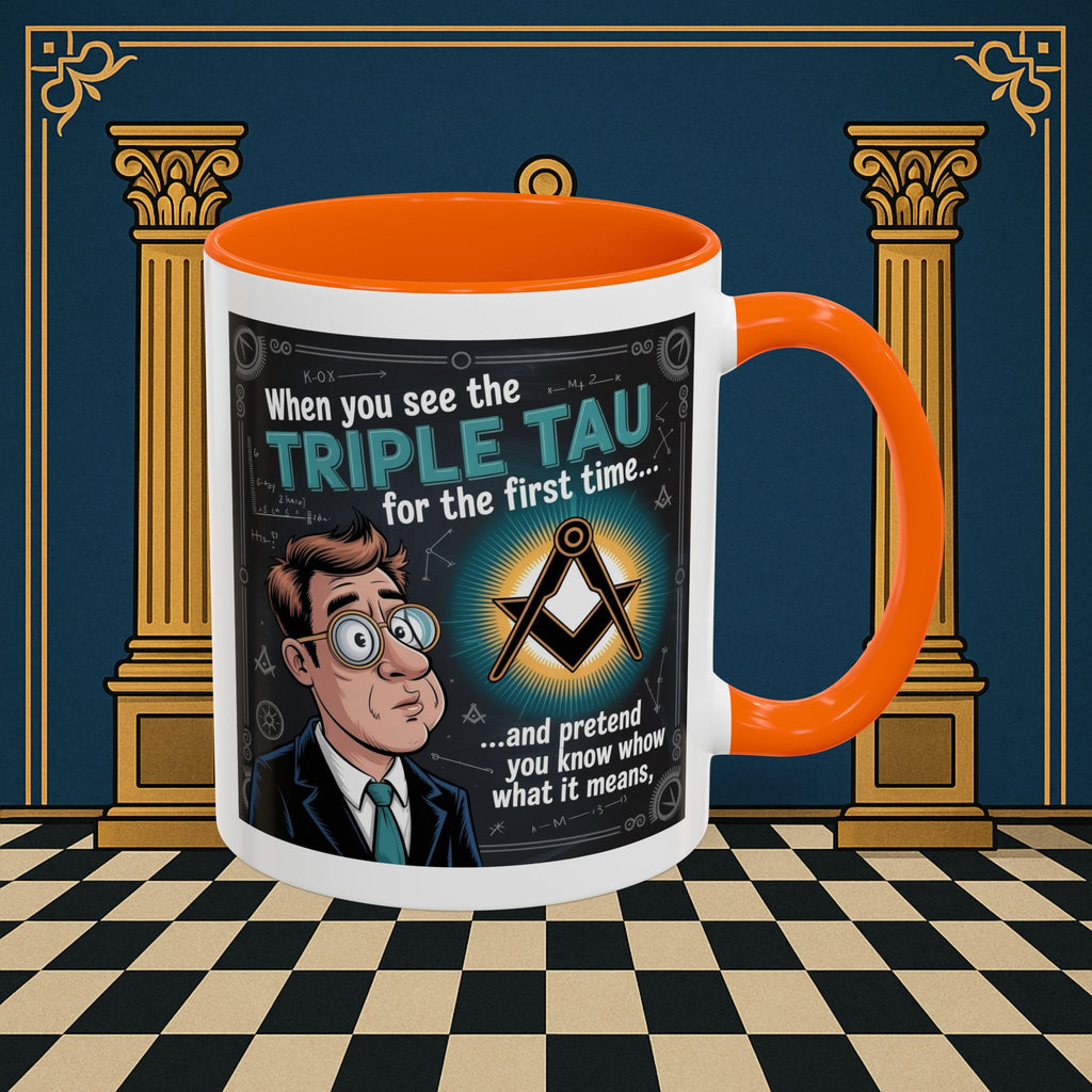 Masonic Mugs - Bewildered by the Tau - Royal Arch
