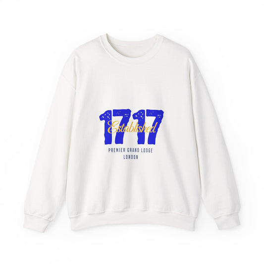 Masonic Mugs Stylish Unisex Crewneck Sweatshirt for Everyday Comfort, Established 1717  Freemason Ready-to-Go Gift Printify