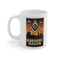 Berkshire Mason Custom Masonic Coffee Mug - Freemason Gift - Masonic Mugs