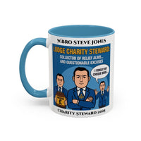 Charity Steward Design - Personalised Freemason Mug - Collector of Relief Alms - Masonic Mugs