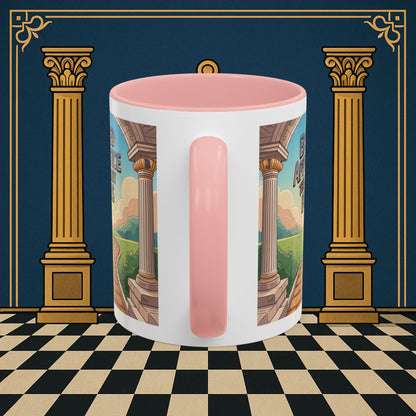 Copy of Premium Ready to Go Freemason Design | Entered Apprentice The Journey Begins - Masonic Mugs