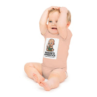 Cotton Baby Bodysuit with Fun Graphic Print Personalized Baby Bodysuit with Masonic Design - Masonic Mugs
