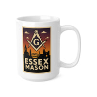 Essex Mason Custom Masonic Coffee Mug - Freemason Gift - Masonic Mugs