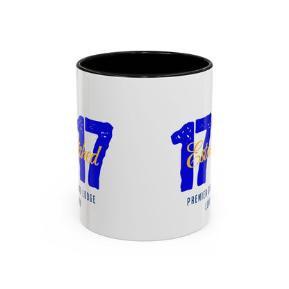 Established 1717 Accent Coffee Mug | Vintage Lodge Mug | Gift for Coffee Lovers | Unique Home Decor | Anniversary Mug | Coffee Cup - Masonic Mugs