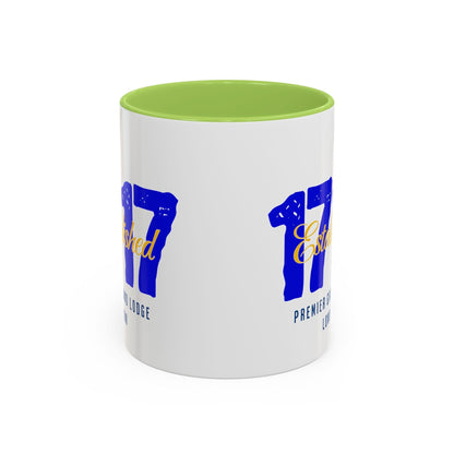 Established 1717 Accent Coffee Mug | Vintage Lodge Mug | Gift for Coffee Lovers | Unique Home Decor | Anniversary Mug | Coffee Cup - Masonic Mugs