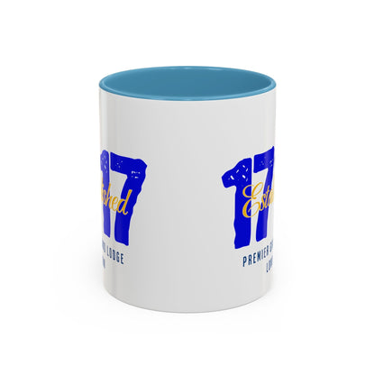 Established 1717 Accent Coffee Mug | Vintage Lodge Mug | Gift for Coffee Lovers | Unique Home Decor | Anniversary Mug | Coffee Cup - Masonic Mugs