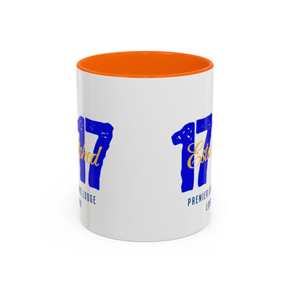 Established 1717 Accent Coffee Mug | Vintage Lodge Mug | Gift for Coffee Lovers | Unique Home Decor | Anniversary Mug | Coffee Cup - Masonic Mugs