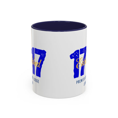 Established 1717 Accent Coffee Mug | Vintage Lodge Mug | Gift for Coffee Lovers | Unique Home Decor | Anniversary Mug | Coffee Cup - Masonic Mugs