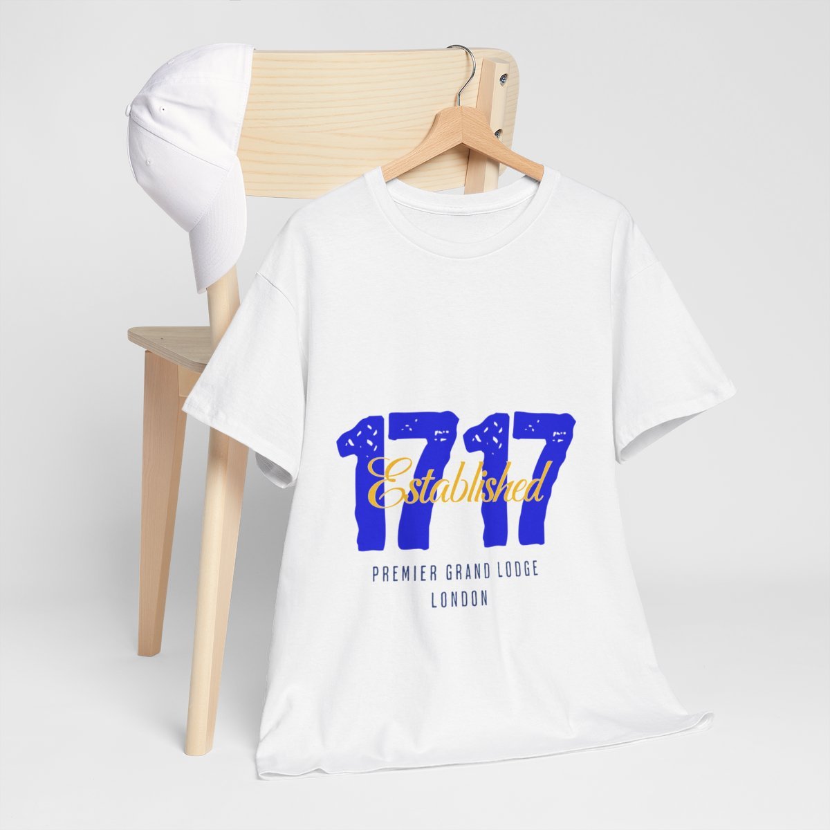 Established 1717 - Unisex Freemason Ready to Go Apparel – T-Shirt, Sweatshirt or Hoodie – Multiple Colours & Sizes - Masonic Mugs