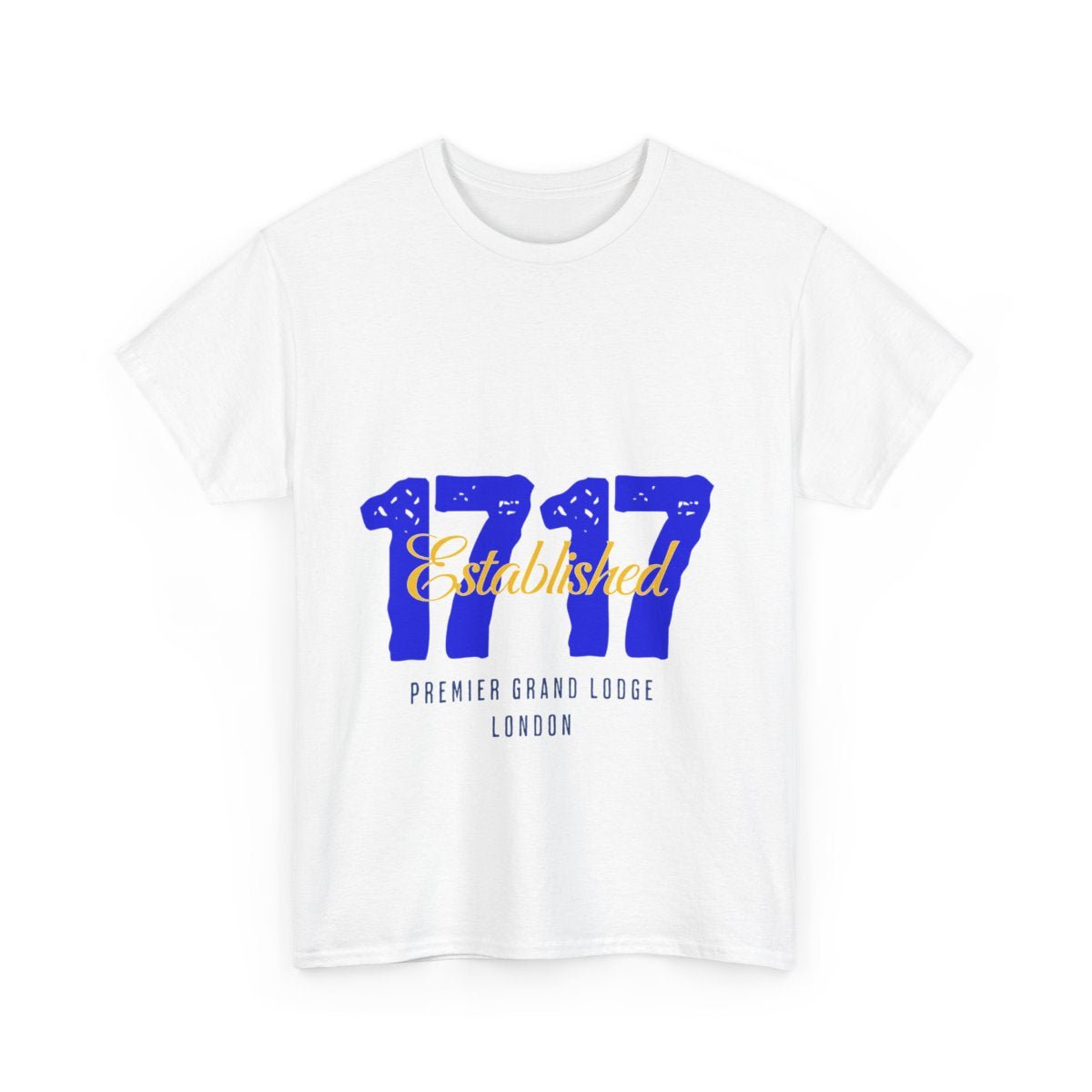 Established 1717 - Unisex Freemason Ready to Go Apparel – T-Shirt, Sweatshirt or Hoodie – Multiple Colours & Sizes - Masonic Mugs