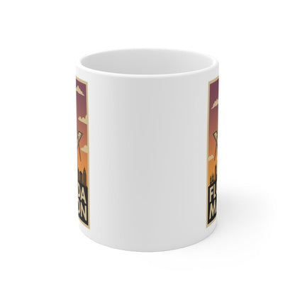 Florida Mason Custom Masonic Coffee Mug - Freemason Gift - Masonic Mugs