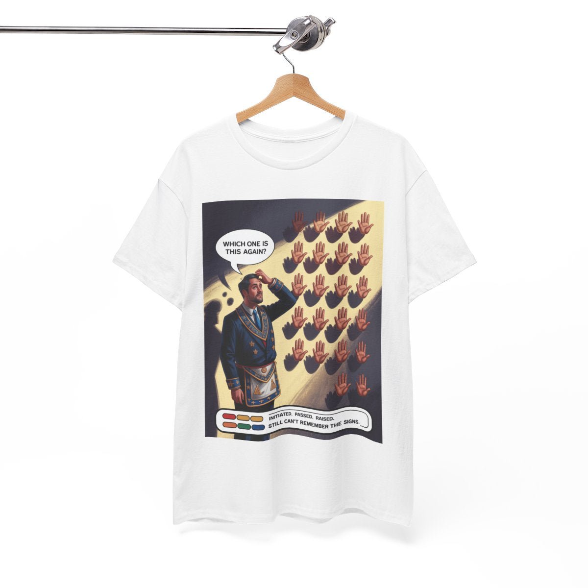 Forgotten the Signs - Unisex Freemason Ready to Go Apparel – T-Shirt, Sweatshirt or Hoodie – Multiple Colours & Sizes - Masonic Mugs