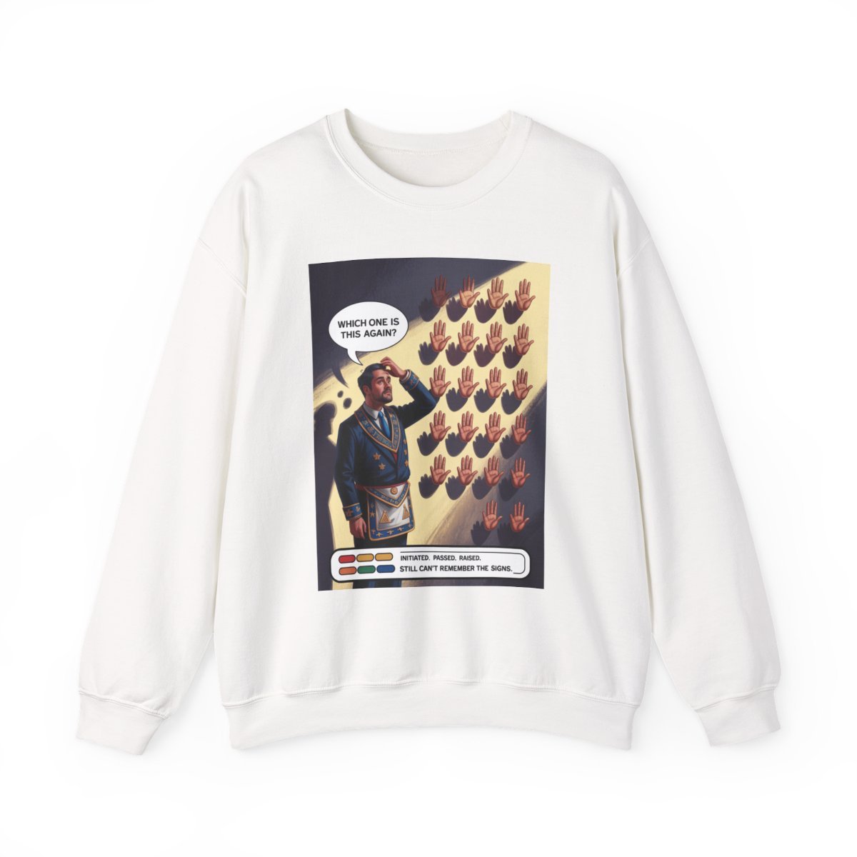 Forgotten the Signs - Unisex Freemason Ready to Go Apparel – T-Shirt, Sweatshirt or Hoodie – Multiple Colours & Sizes - Masonic Mugs