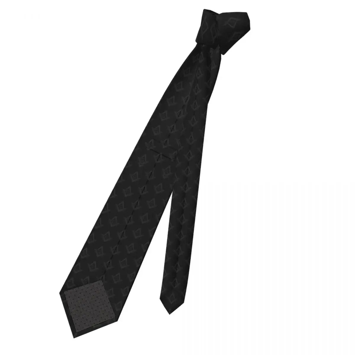 Freemason Compass Neck Tie – Printed Masonic Symbol Tie for Men - Masonic Mugs