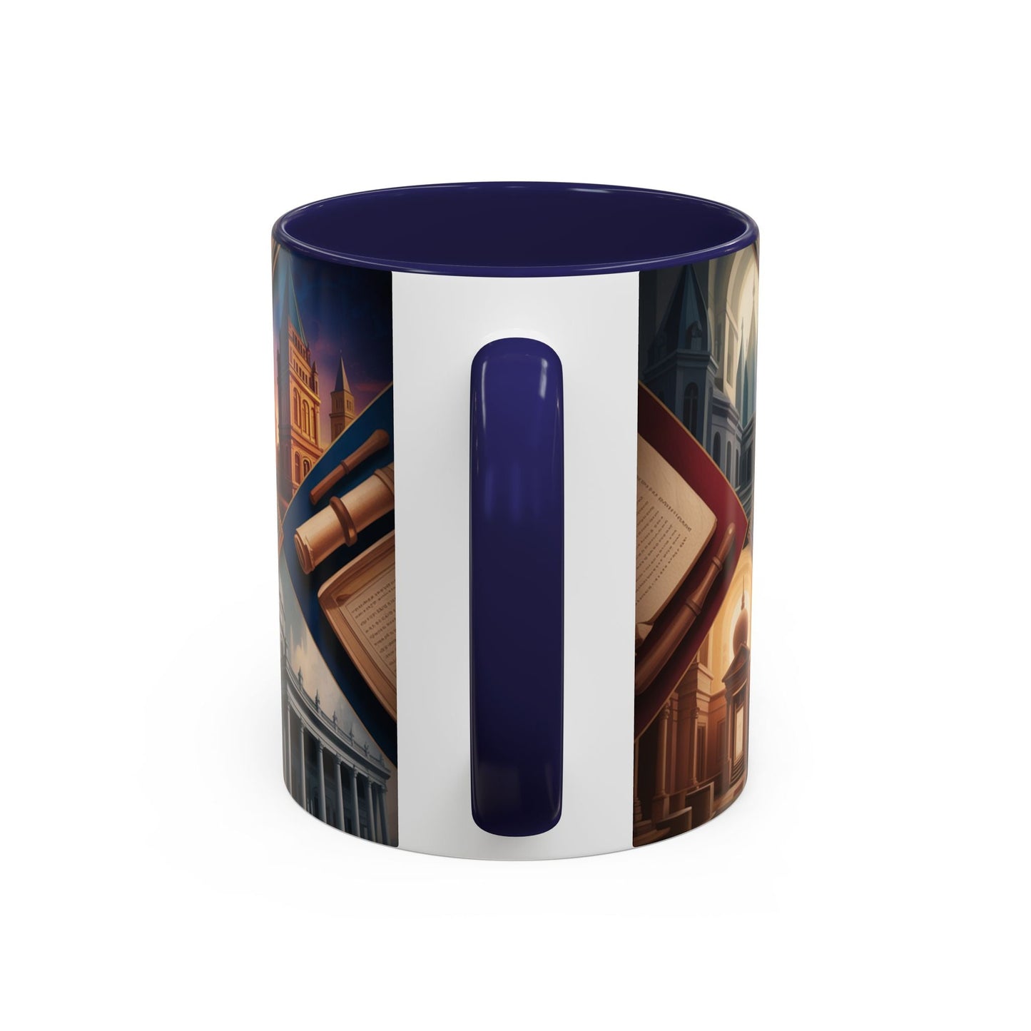 Freemason Premium Ready to go Coloured Rim Mug - Masonic Mugs