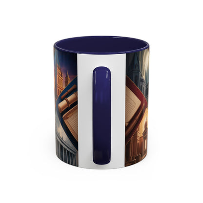 Freemason Premium Ready to go Coloured Rim Mug - Masonic Mugs