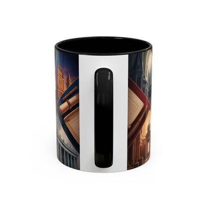 Freemason Premium Ready to go Coloured Rim Mug - Masonic Mugs