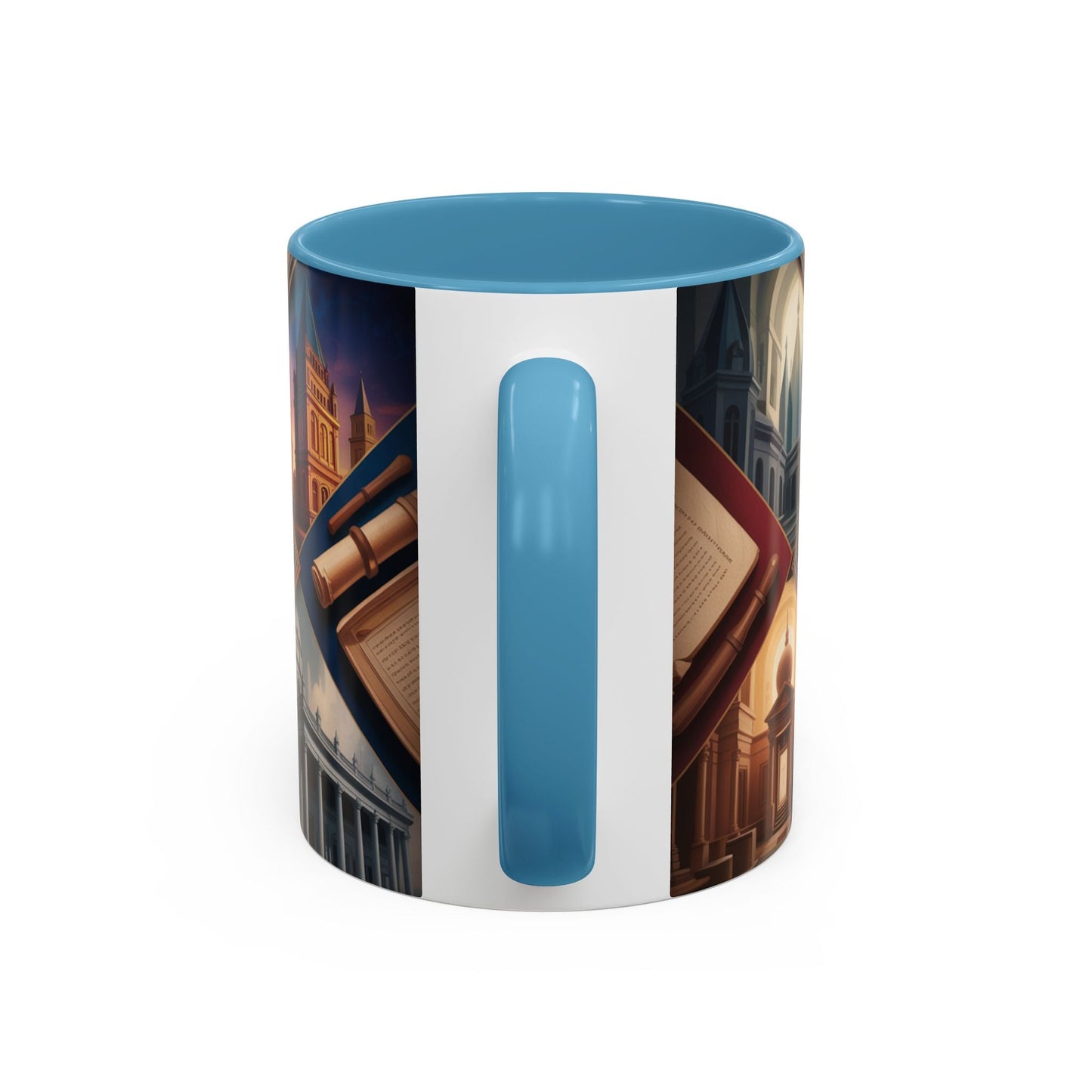 Freemason Premium Ready to go Coloured Rim Mug - Masonic Mugs