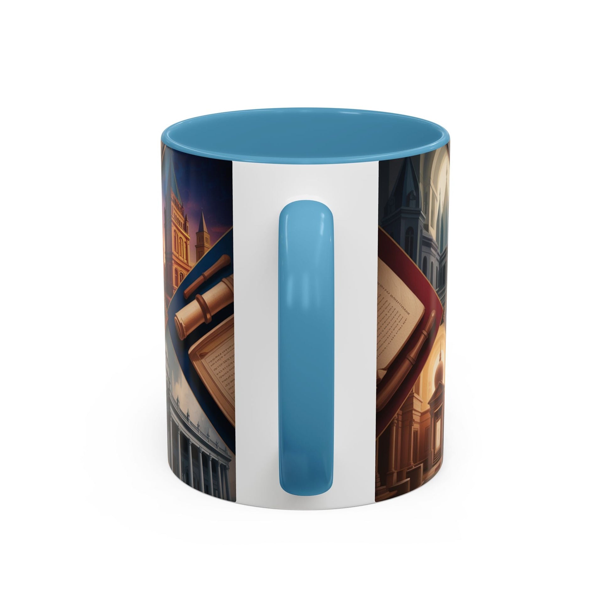 Freemason Premium Ready to go Coloured Rim Mug - Masonic Mugs