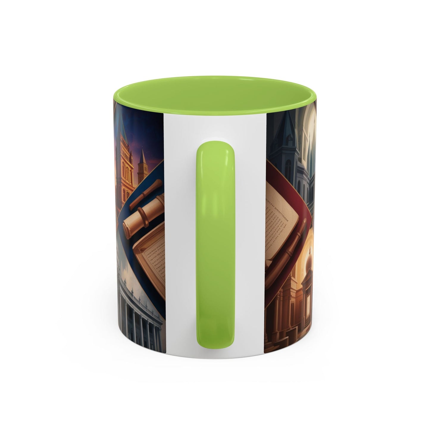 Freemason Premium Ready to go Coloured Rim Mug - Masonic Mugs
