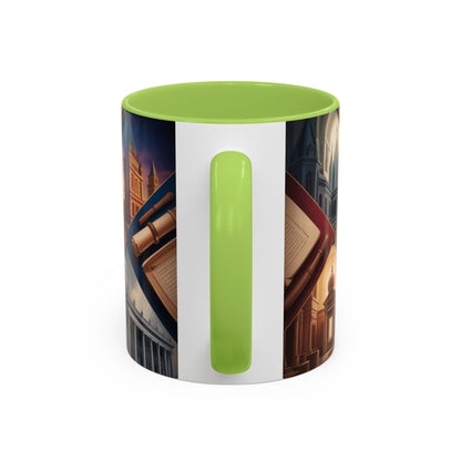 Freemason Premium Ready to go Coloured Rim Mug - Masonic Mugs