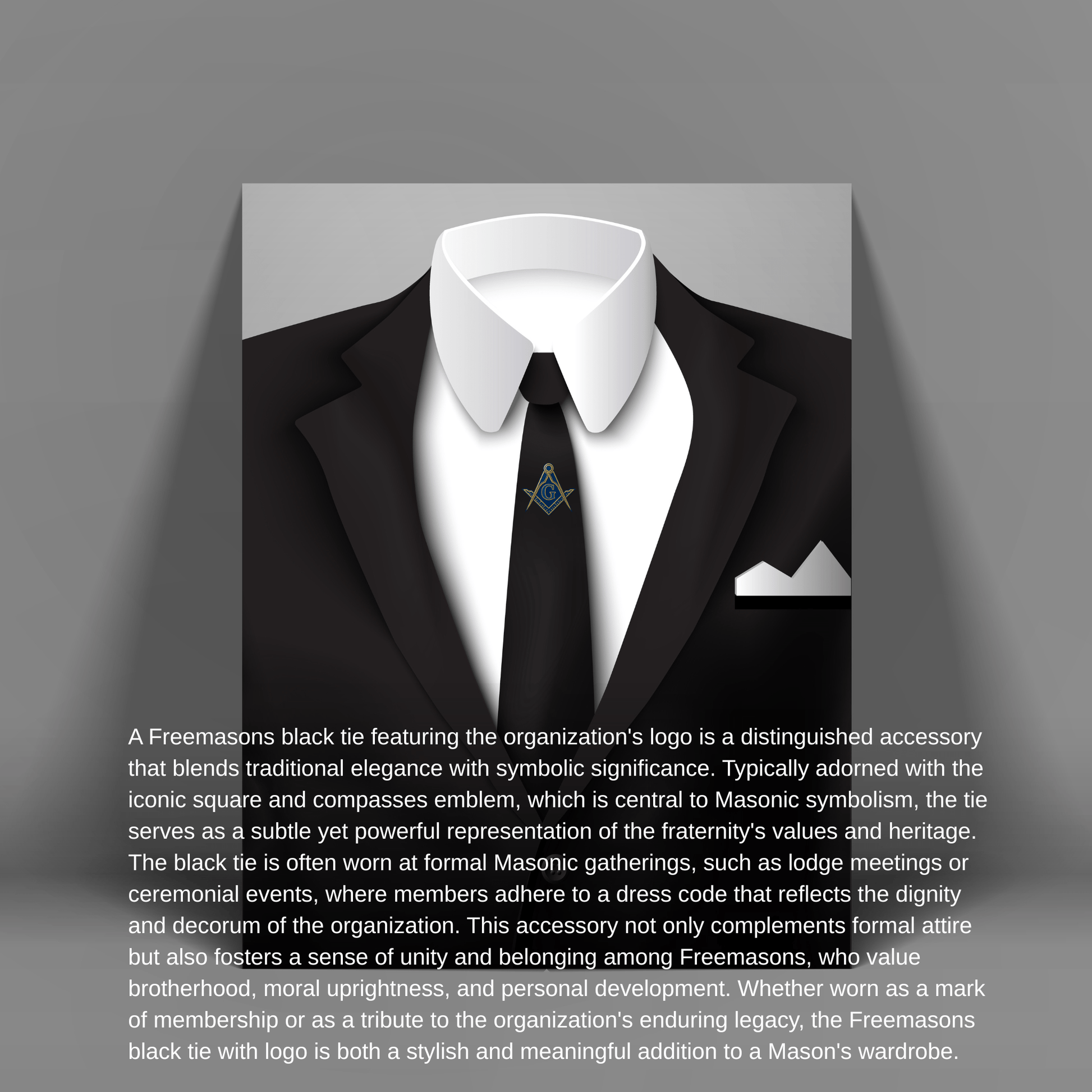 Freemasons Tie - Non personalised - Masonic Mugs