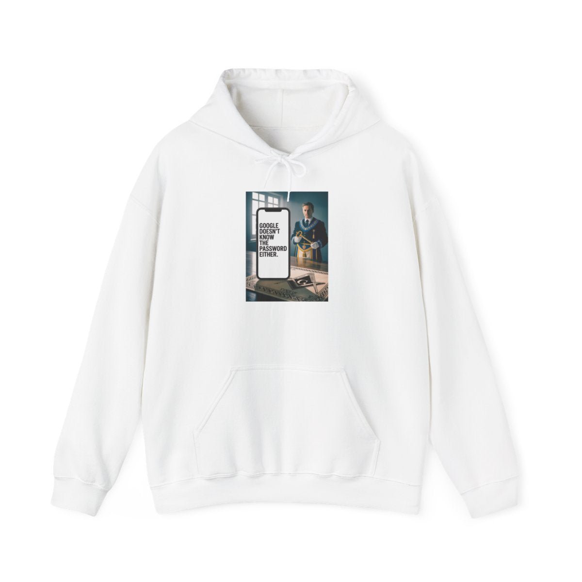 Google doesn't know the password - Unisex Freemason Ready to Go Apparel – T-Shirt, Sweatshirt or Hoodie – Multiple Colours & Sizes - Masonic Mugs