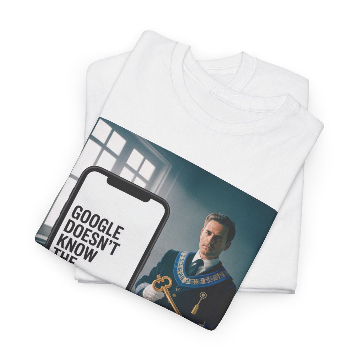 Google doesn't know the password - Unisex Freemason Ready to Go Apparel – T-Shirt, Sweatshirt or Hoodie – Multiple Colours & Sizes - Masonic Mugs