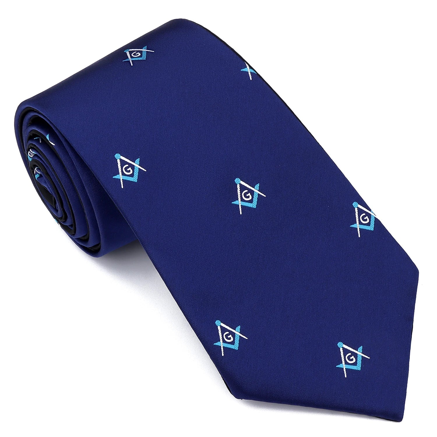 HAWSON Freemason Necktie – Masonic Symbol Tie for Men, Ideal Gift for Freemason Members - Masonic Mugs