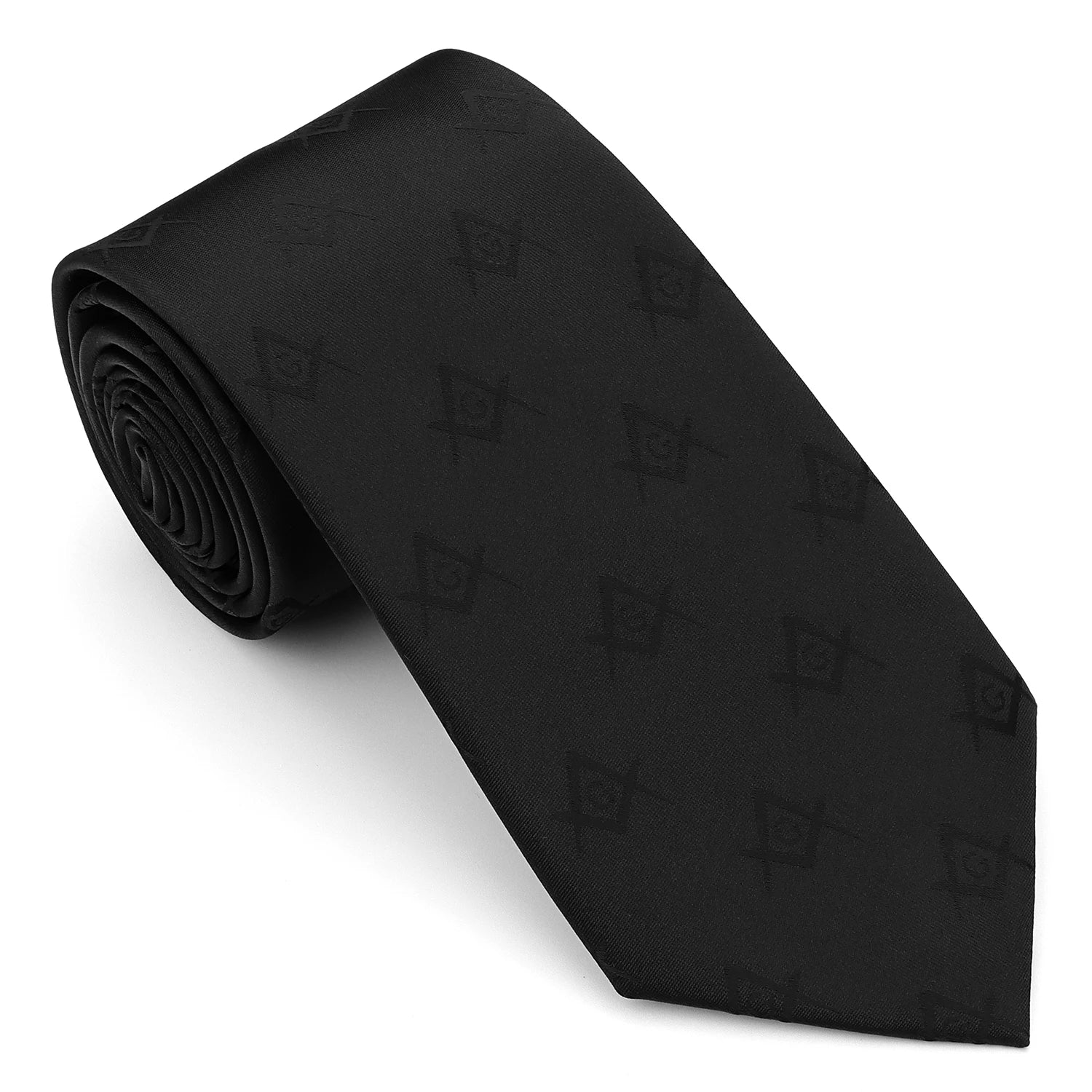HAWSON Freemason Necktie – Masonic Symbol Tie for Men, Ideal Gift for Freemason Members - Masonic Mugs