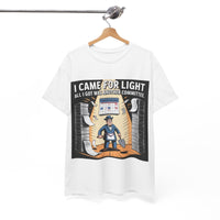 I came for Light - Unisex Freemason Ready to Go Apparel – T-Shirt, Sweatshirt or Hoodie – Multiple Colours & Sizes - Masonic Mugs